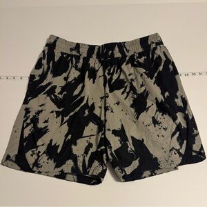 Under Armour Black and Gray Athletic Shorts